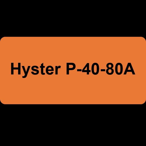 Hyster P-40-80A